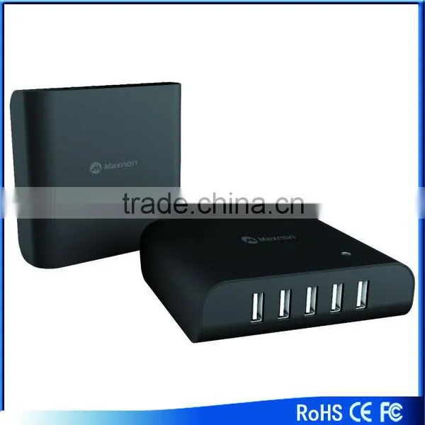 5V 5 Port 40W USB Charger Multi Port USB Charger For Ipad