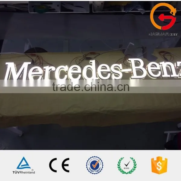 Factory Direct Delux Mercedes Benz Silver Shiny Car Emblems and Logos photo-6