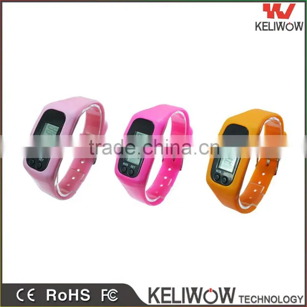 Keliwow High Quality Health Watch, Gift Silicon Watch With 3D Pedometer Calorie Watch Silicone Bracelet photo-2
