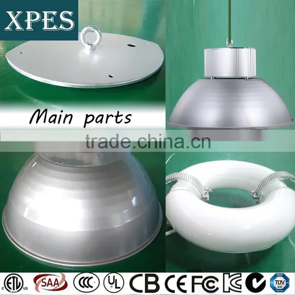Indoor Light Fixtures Tempered Glass Induction 200w High Bay Light Factory photo-3