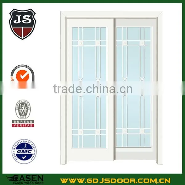 Mahogany Morden Fancy Polished Entry Solid Wood Door photo-3