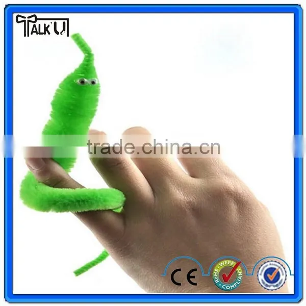Classic Toy Mr Fuzzy Slideyz Twisty Magic Worm, Twisty Wiggle Worm Toy Fuzzy Magic Worm