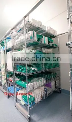 Wire Shelving Storage Unit With Compactors