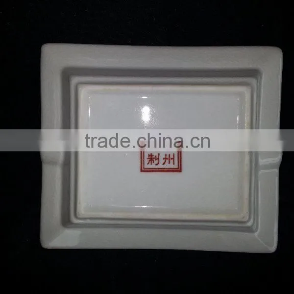 Custom Hotel Square Ceramic Cigar Ashtray photo-5