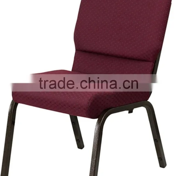 Top Sale Fancy Modern Used Cheap Padded Stackable Church Chair photo-3