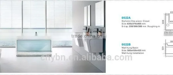 Sanitary Ware Ceramic Bathroom Set One Piece Toilet photo-5