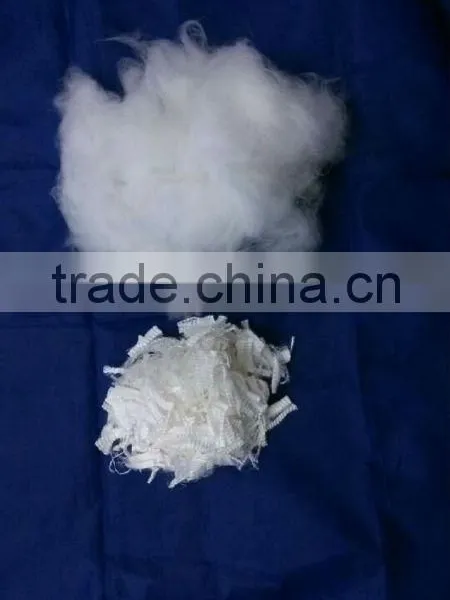 White Solid Polyester Staple Fiber 0.8Denier X 32MM