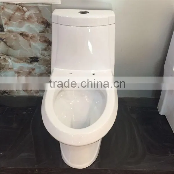 Bathroom WC Toilet Sanitary Ware/ceramic Washdown One Piece Toliet photo-3