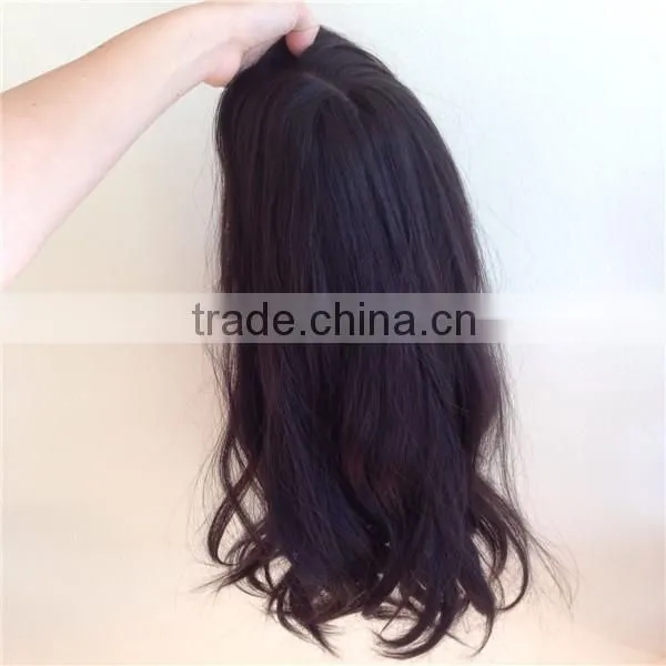Wholesale 100% European Human Hair Silk Top Jewish Wig Kosher Wigs photo-4
