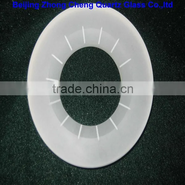 High Purity Clear Quartz Ring Sio2 Targets Customer photo-4