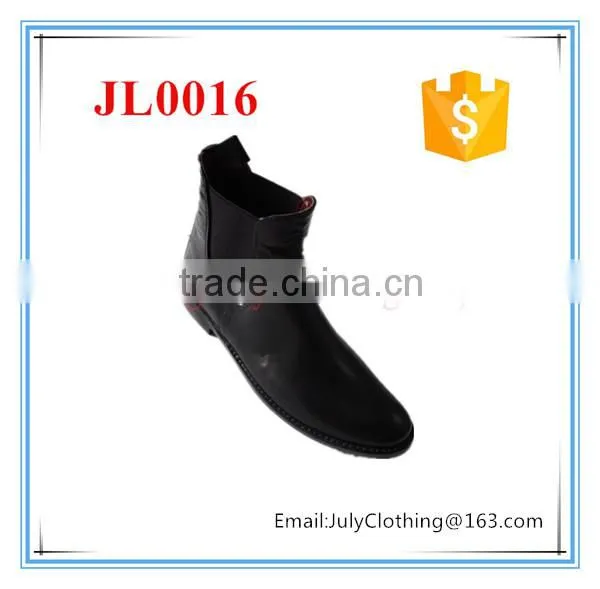 Short Flat Rubber Rain Boots Shoes photo-5