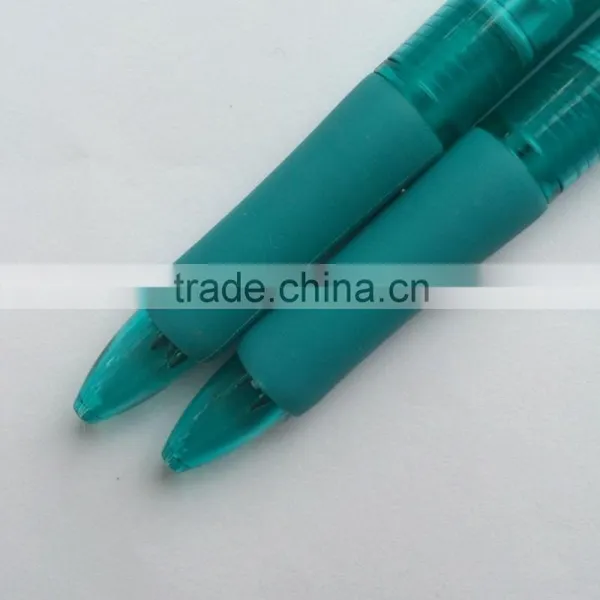 Transparent Three Colors Plastic Promotional Pen photo-3