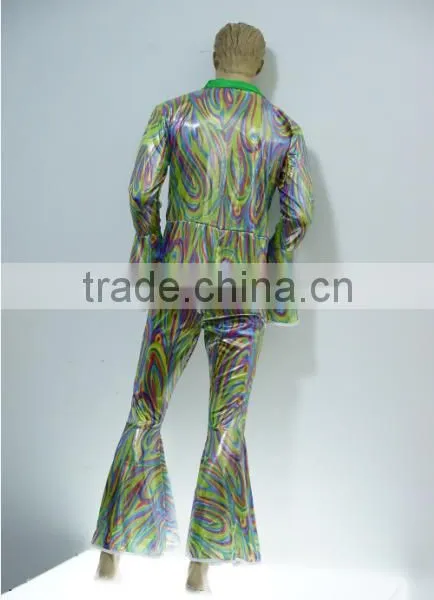 70'S Disco Suit Dancer Mens Fancy Dress 70s Party Uniform Instant Costume photo-3