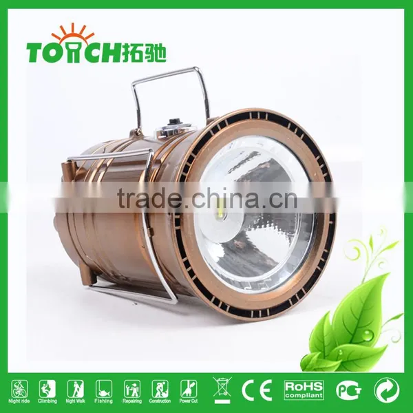Low Price LED Camping Lamp Outdoor Camp Light Solar Charge Lantern Flashlight 2 in 1 Tent Portable Lighting With Charger photo-6