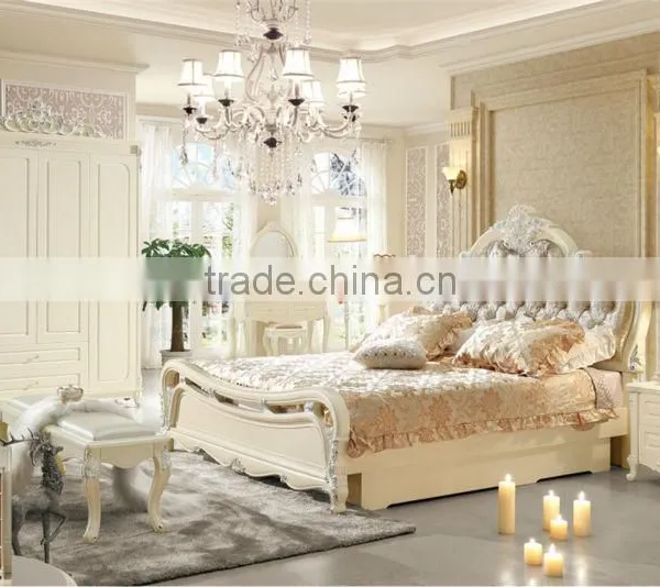Solid Wood Bedroom Furniture Triple Bunk Bed Wholesale Italian Furniture photo-2