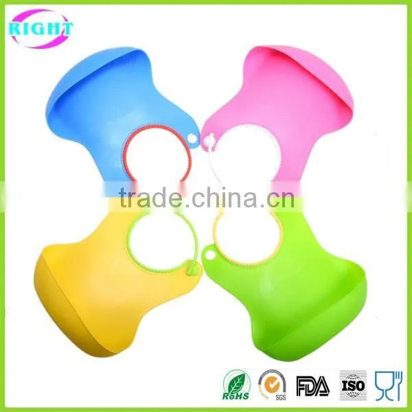 2016 Hot Selling Colorful Baby Bibs/silicone Bib for Baby photo-2