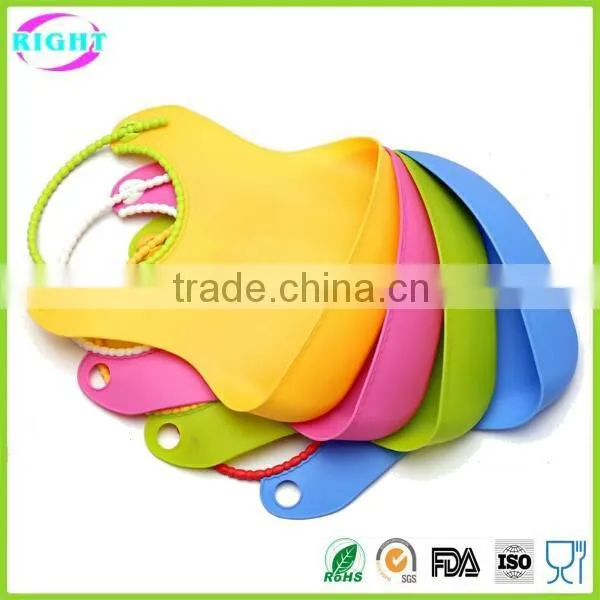 2016 Hot Selling Colorful Baby Bibs/silicone Bib for Baby photo-4