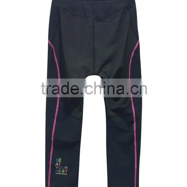 Santic Women's Compression Capri Pants OEM Service photo-2
