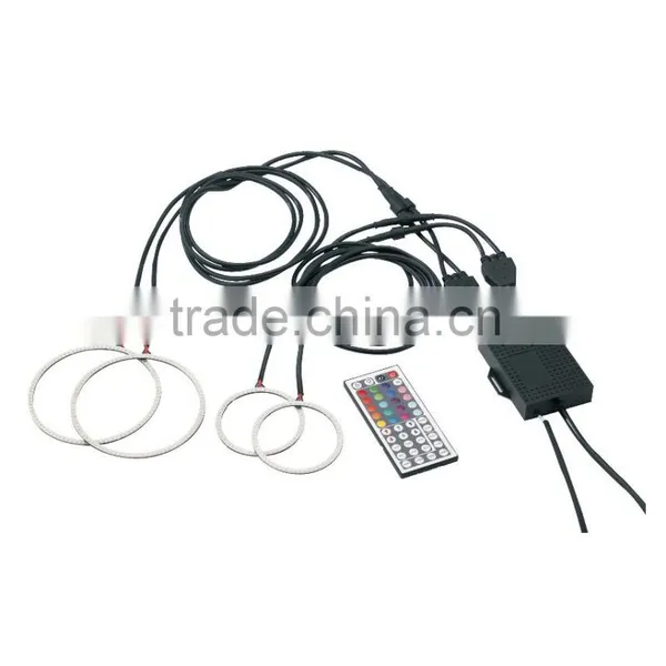 Hot Selling Plasma Cob Rgb Color Led Angel Eyes for Bmw E60 Color Changing Drl Daytime Driving Light Fog Light photo-3