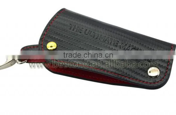 OEM Logo Mini Leather Key Case Bag photo-6