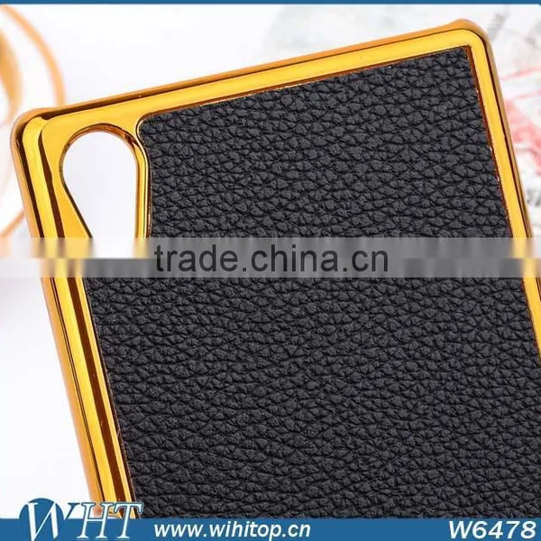 Hot New Products for 2015 Leather Coated for Xperia Z4 Case, Wholesale for Sony Z4 Case photo-2