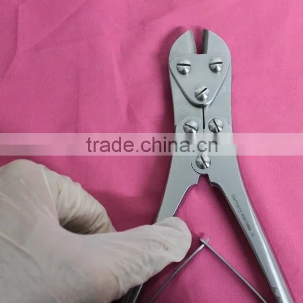 T/C Meade Pin Wire & Plate Cutter 9.5" Pliers Orthopedic Surgical Instruments photo-5