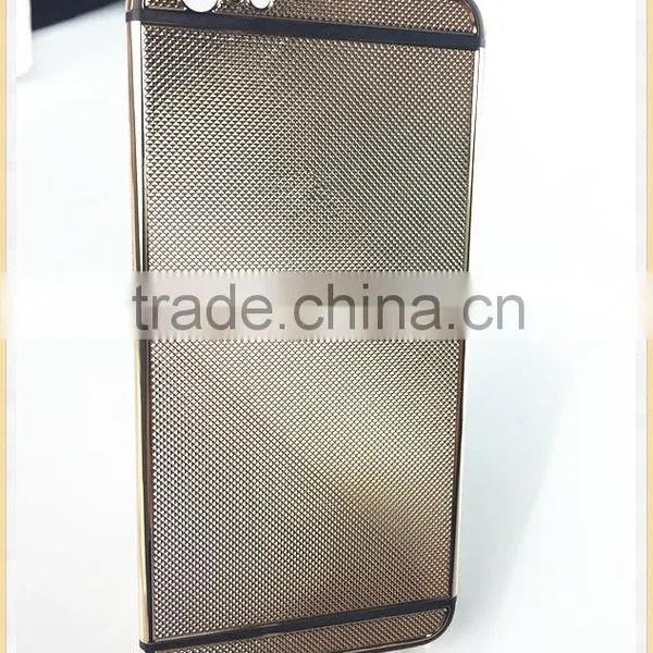 Rose Gold Stripe Back Housing for IPhone 6 Plus , Luxury Gold Housing for IPhone 6plus photo-4