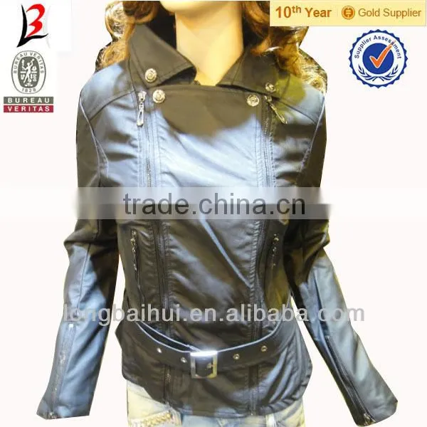 China Wholesale Winter Leather Jackets 10