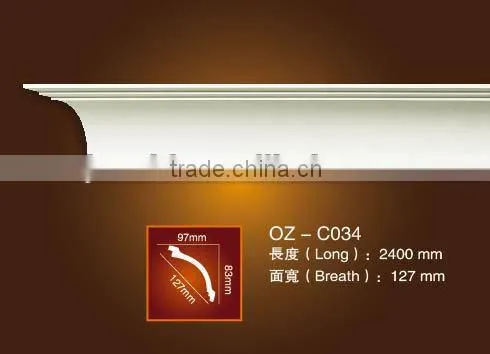 Wall Foam Decoration Polyurethane Mouldings photo-4