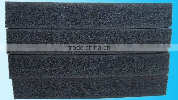 Black NBR-PVC Fireproof Nitrile Foam Rubber Thermal Insulation Sheet photo-3