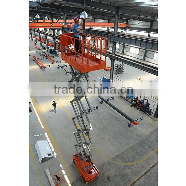 Hydraulic Operation Self Propelled Scissor Lift Table photo-2