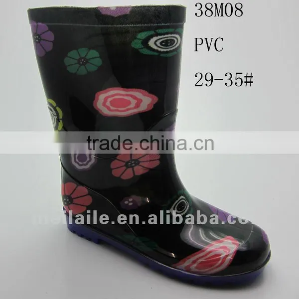 Lovely Clear Pvc Rain Shoes