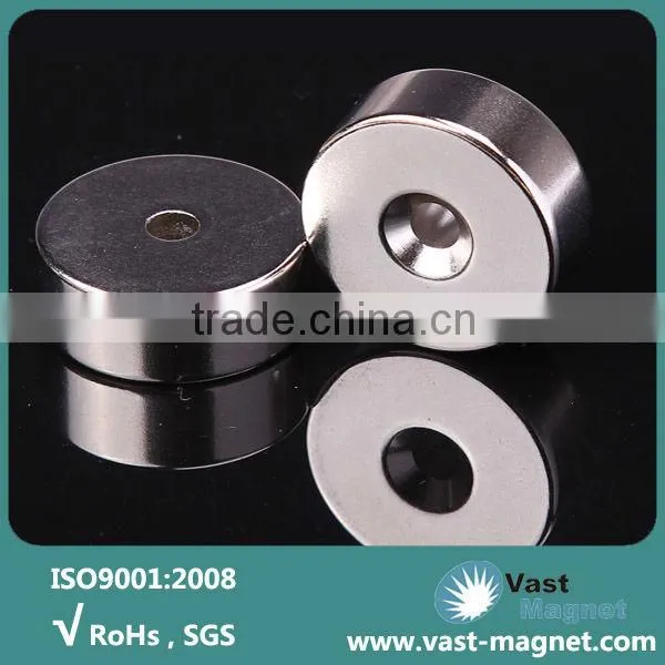 Best Quality Sintered Permanent Neodymium Countersunk Magnet