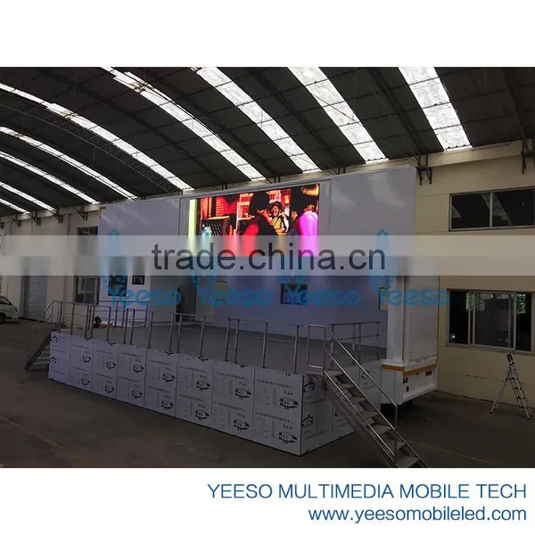 Mobile LED Stage Container, LED Container for Advertising, Jumbo Container for Roadshow, LED Container for Promotion photo-2