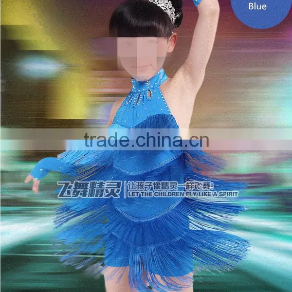 2016 Girls Latest Design Latin Dance Skirt photo-2