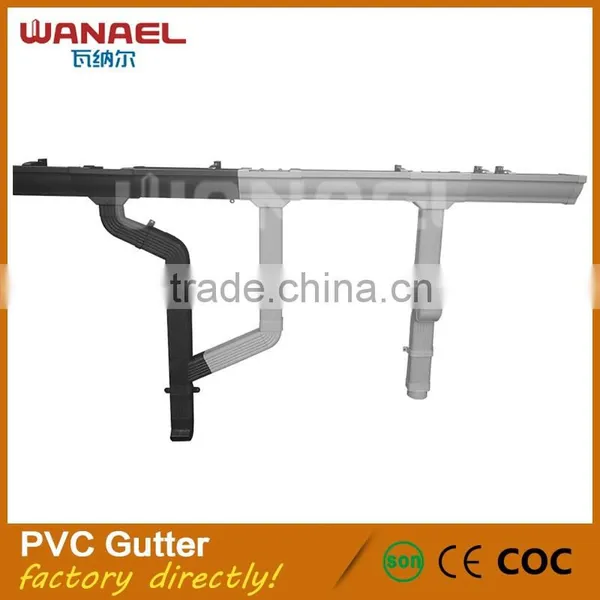 Saving Enegy Building Material White Gutter System, Factory Direct Sell Gutter Drain photo-5