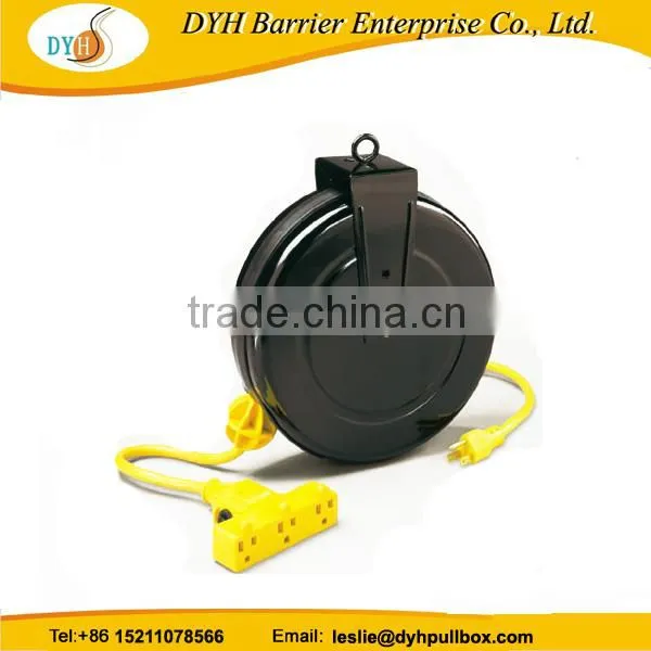Industrial Retractable Power Reel With Extension Socket, Auto Cable Reel photo-4