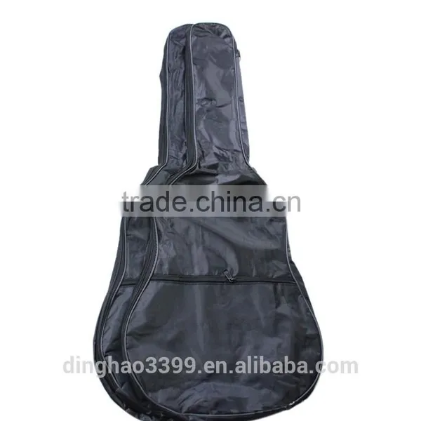 New Arrival Durable Soft Acoustic Guitar Bass Case Bag Holder With Double Padded Straps photo-5