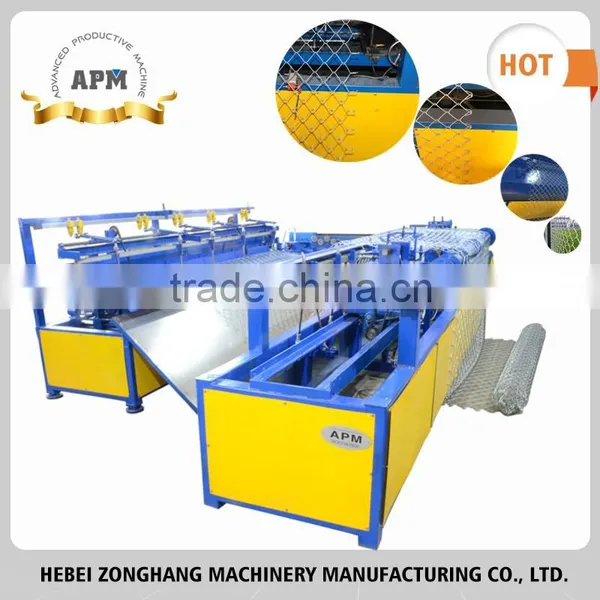 China Popular Semi-automatic Chain Link Fence Machine(low Factory Price) Wholesale Beauty Supply photo-4