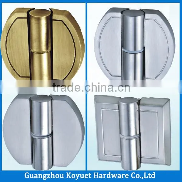 KOYUET Brass Golden Hardware Partitions Cubicle Parts Auto Hinge
