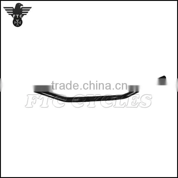 Gloss Black Heavy Duty 7/8'' Handlebar for Cruiser Cafe Racer Bike photo-4