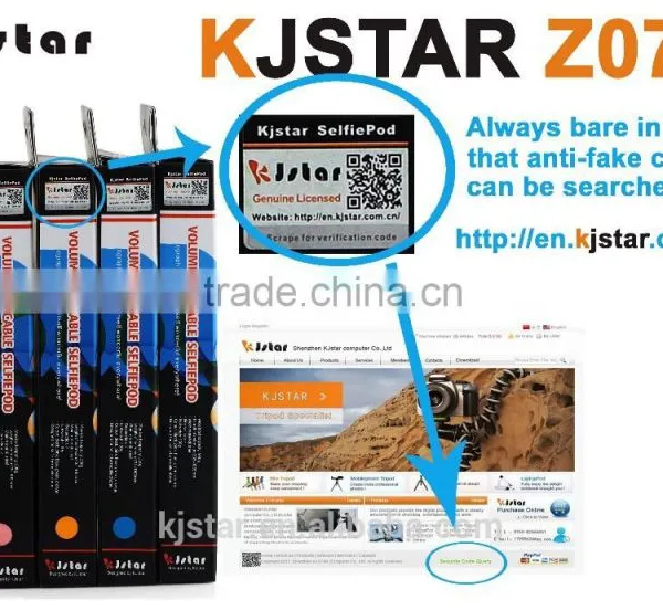 KJstar Z07-7 Volume Key Cable Selfiepod photo-4