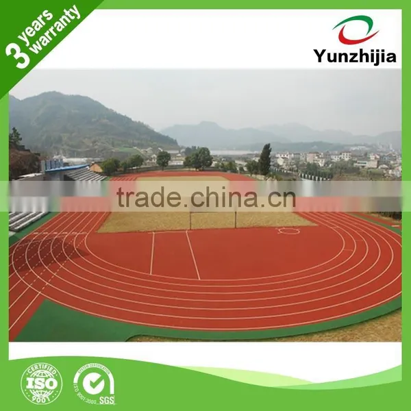 Professional Synthetic Rubber Running Track With High Quality