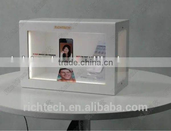 Richtech Transparent LCD Small Cabinet Display Showcase photo-6