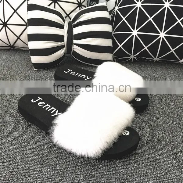 Hot Wholesale 100% Sheepskin Slippers Fur Lined Slippers photo-4