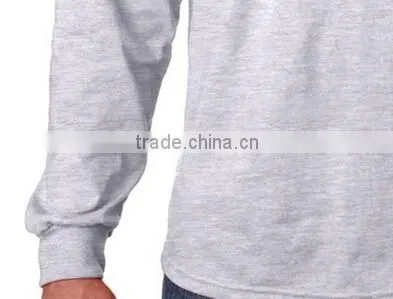 Men Bulk Long Sleeve Tags Plain T-shirts Wholesale photo-3