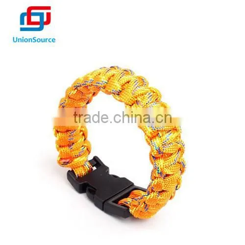 Camouflage Color Paracord Bracelet With Buckle Size S M L Supplier's Choice photo-2