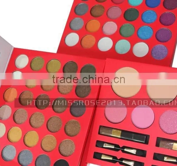 2015new Brand Miss Rose 60Eyeshadow 3Bronzer 4Blusher Palette Cosmetics Makeup Kit photo-5