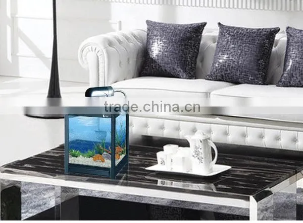 TG-09 Aquarium Mini Fish Tank Decoration In Office Family Table photo-3