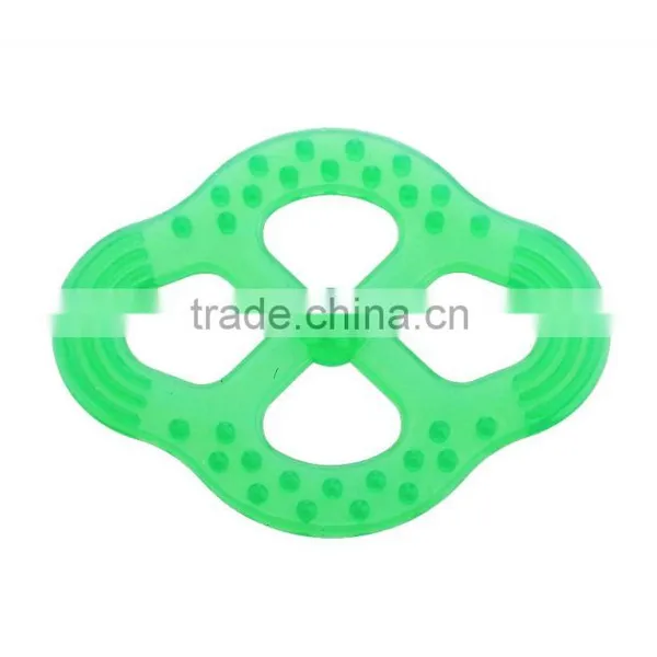 Soft and Comfortable Liquid Silicone Plane Shape Baby Teether photo-4